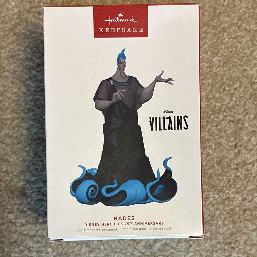 Hallmark Keepsake Disney Villains Hades Hercules 25th Anniversary Ornament